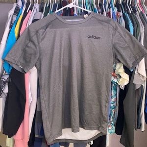 Adidas grey athletic shirt